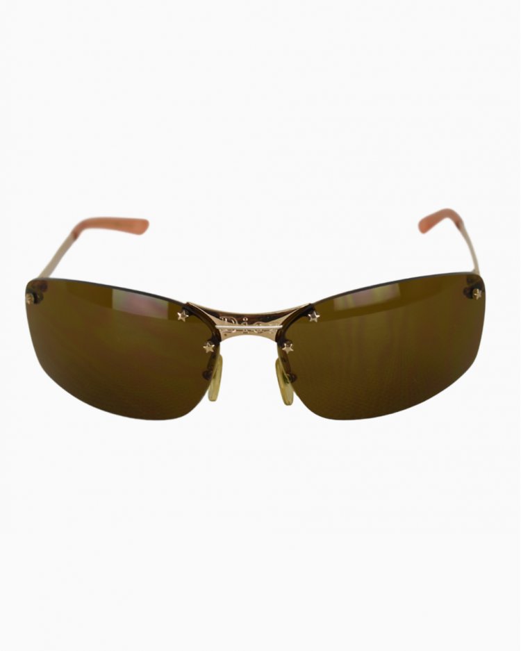 Christian Dior DIOR MINIPOP サングラス Óculos de sol Dior original minipop marrom 00063 feminino